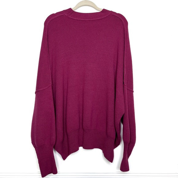 Free People Easy Street Tunic Oversized Sweater - Picture 3 of 5